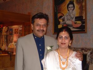 Civil Wedding to Anju Sobhag Gajjar