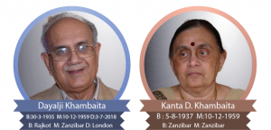 Anju’s Parents came from Zanzibar