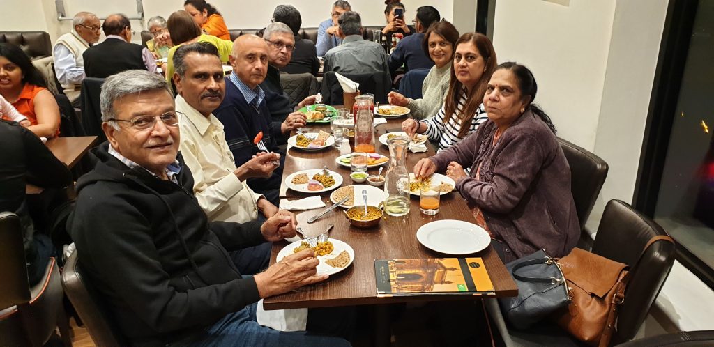 Movie night with friends